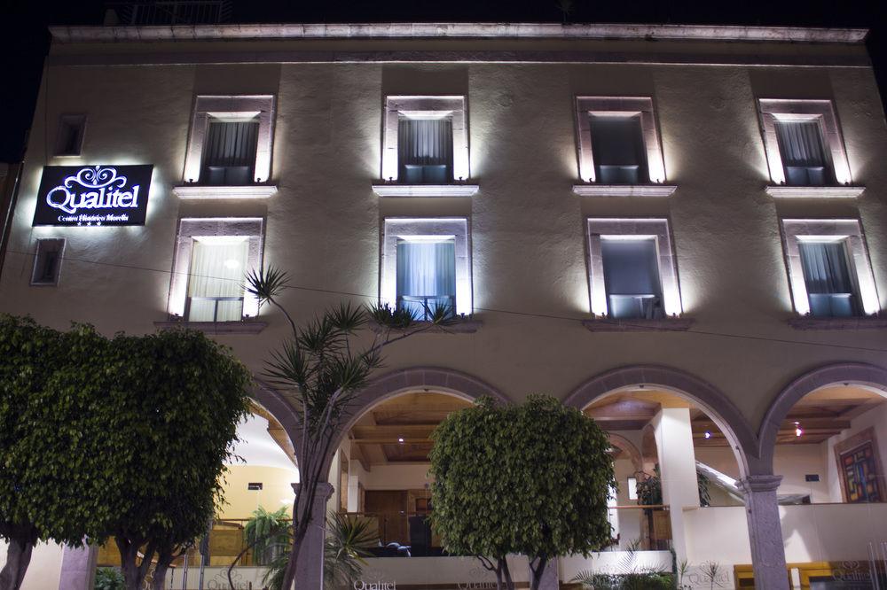 Hotel Qualitel Centro Histórico Morelia Esterno foto